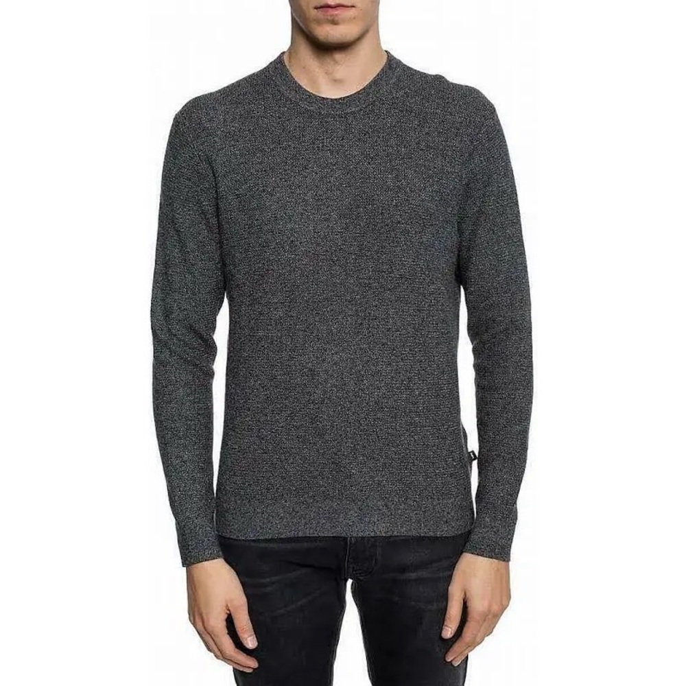 Michael Kors Wool Blend Sweater Grey Pullover Men’s Size XL